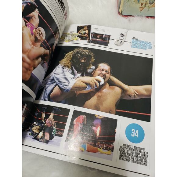 2011 Wrestlemania 27 XXVII preview magazine Vintage Rock Kane Stone Cold Underta - Picture 7 of 11